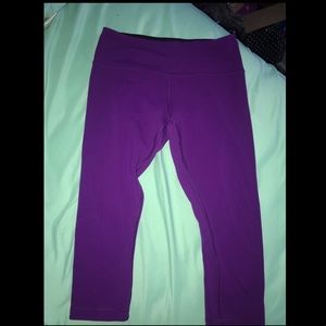 Reversible lulu cropped leggings